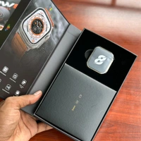 Wearfit HW8 Ultra Smartwatch | Multifunction NFC, Voice Assistant |Power Saving Mode, Always On Display - Black