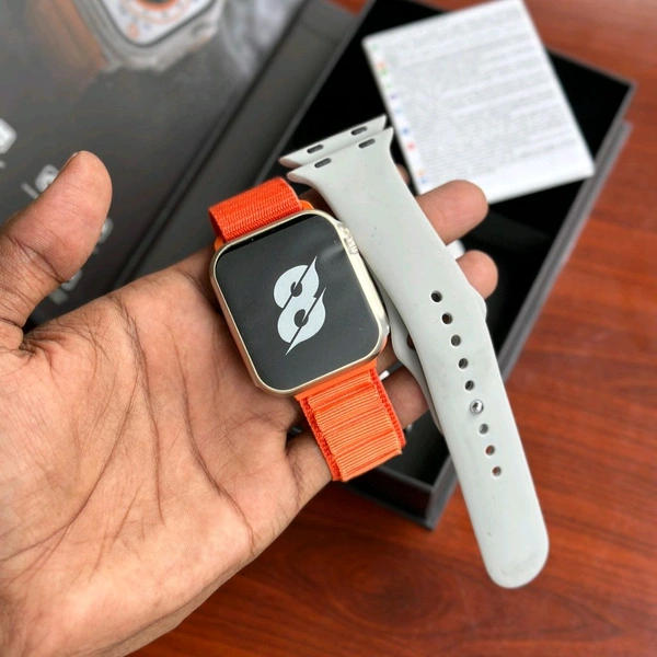 Wearfit HW8 Ultra Smartwatch | Multifunction NFC, Voice Assistant |Power Saving Mode, Always On Display