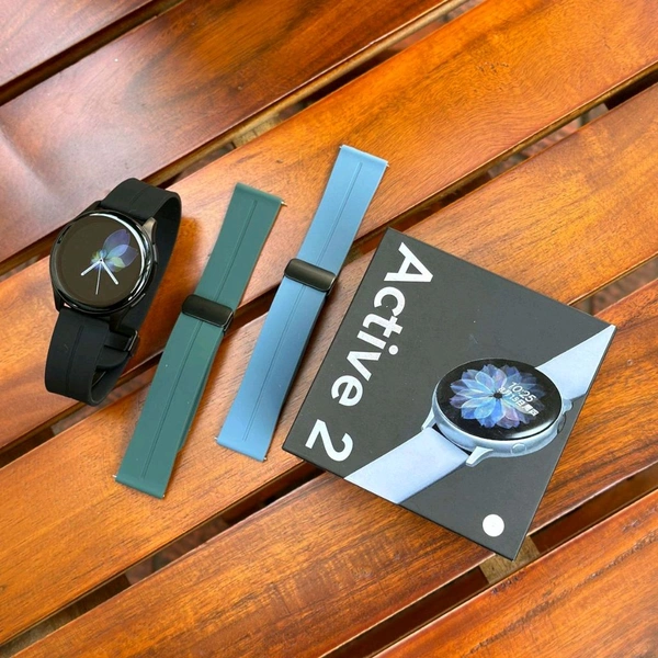 Active 2 Best Quality Smartwatch With 4 Different Random Color Premium Straps | 2.5D Curve HD Screen Full Touch Upto 1*2 days Battery Backup