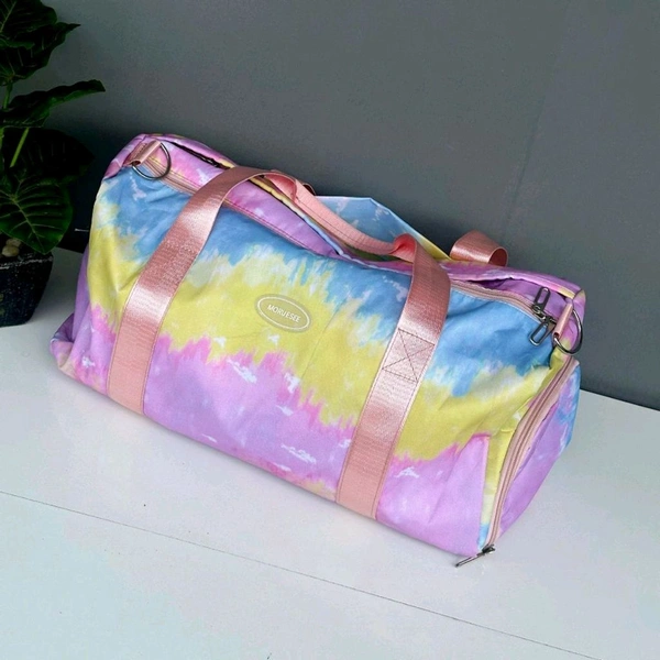 New Stoney Clover Lane X Target - Rainbow Tie-dye Duffle Bag In Hand