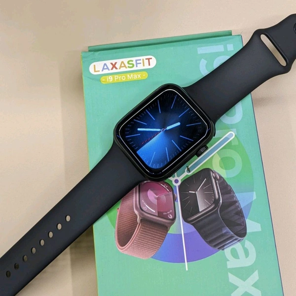 Laxasfit i9 Pro Max Smartwatch, Alarm Clock, Bluetooth Call, Calendar, Calculator, Stopwatch, Sleep Monitoring And Find Mobile Phone Function