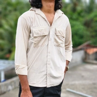 Velvet Double Pocket Premium Quality Shirt - XL