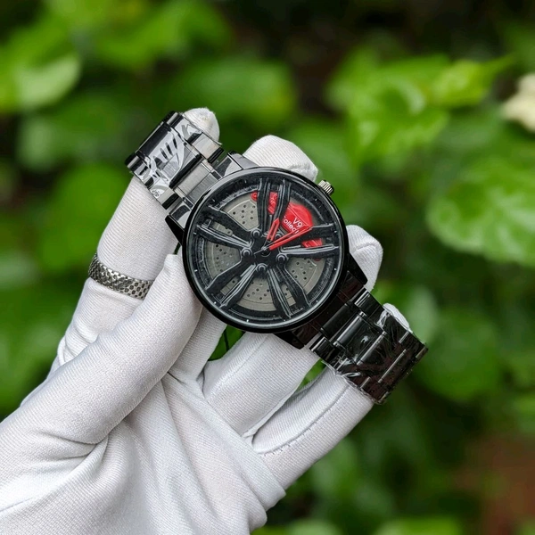 Buy 1 Get 1 Free Offer, V9 Analog Unique Quartz Movement Collection With High Quality Strap Best finishing Body & Case