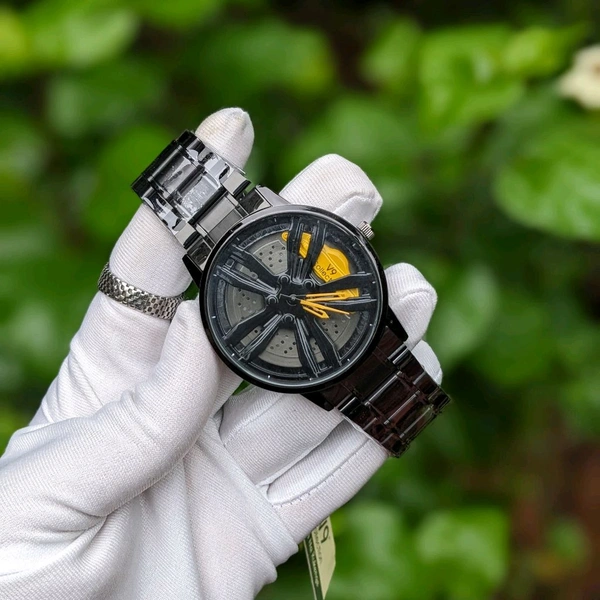 Buy 1 Get 1 Free Offer, V9 Analog Unique Quartz Movement Collection With High Quality Strap Best finishing Body & Case