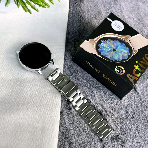 Active 2 2.5D Curve HD Amoled Display Smartwatch, Heart Sensor With Real Time Monitor, Bluetooth Calling