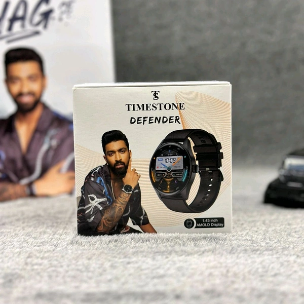 Original Timestone Defender Amoled Display SmartWatch with 6 Months Warranty