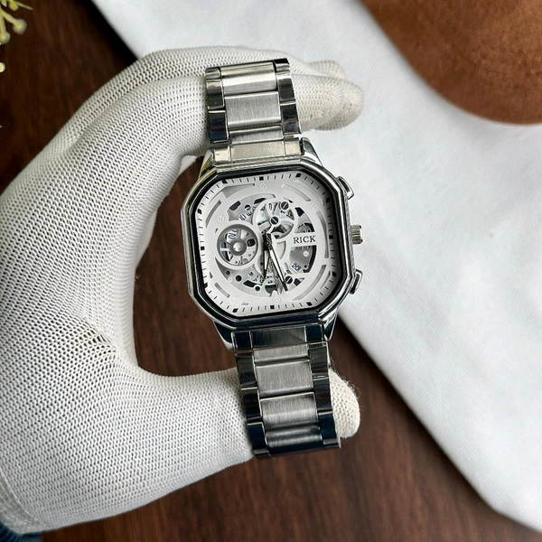 Rick Analog Quartz Movement Collection With High Quality Strap Best finishing Body & Case