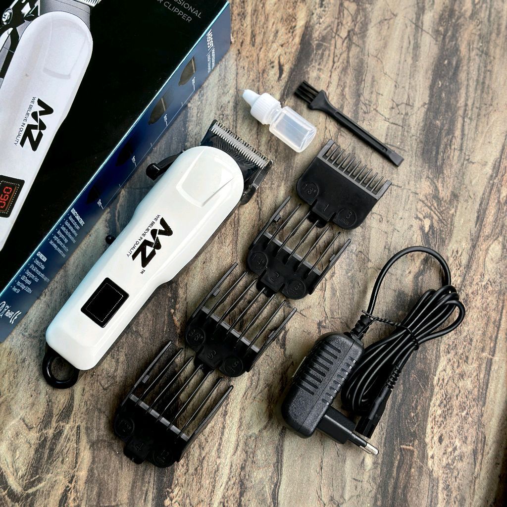 MZ M809T (PROFESSIONAL HAIR TRIMMER) 2000 mAh Battery with LCD