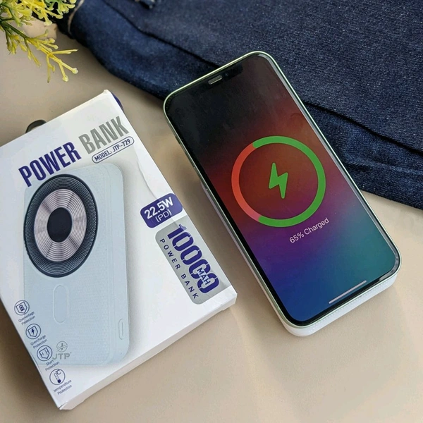 Original Wireless Power Bank 10000 mAh by JTP – Compatibility Starts from iPhone and Android