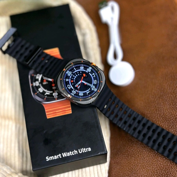 JS Watch 7 Ultra Amoled Display 47mm IP68 Waterproof Bluetooth Call Compass Wireless Charger Smart Watch