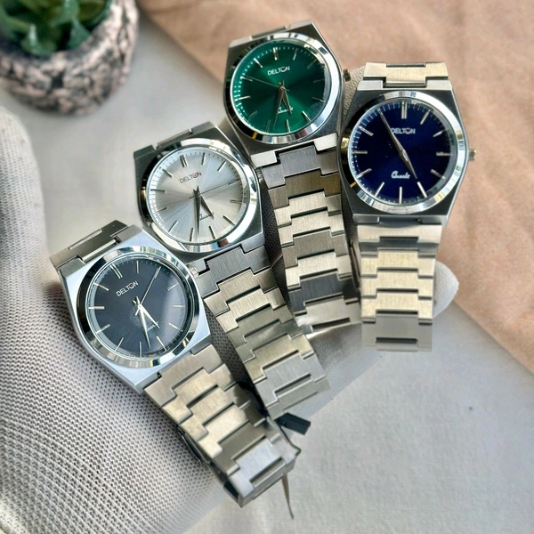 Delton Analog Quartz Movement Trending Collection With High Quality Strap Best finishing Body & Case