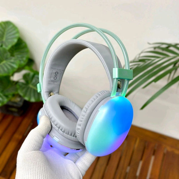 Presenting You All, New Rgb Colour Headphones, Multi Colour Led Light Inbuilt Headphones Heavy Quality Top Look For Gaming And Night Clubs / Party