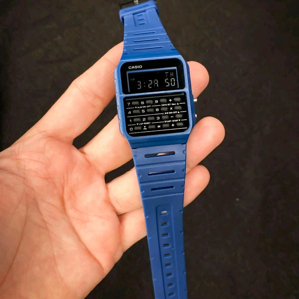 Most Demanded Trending Calculator Digital Watch With High Quality Strap Best finishing Body & Case