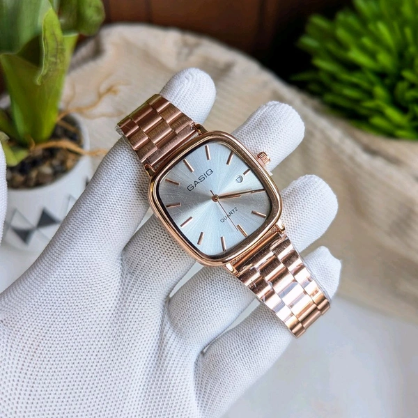 Buy 1 Get 1 Free Offer | Most Demanded Gasiq Quartz Movement Watch With High Quality Strap Best finishing Body & Case