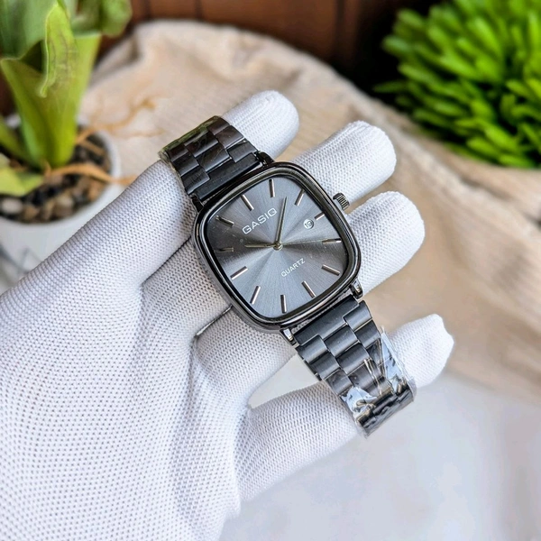 Buy 1 Get 1 Free Offer | Most Demanded Gasiq Quartz Movement Watch With High Quality Strap Best finishing Body & Case