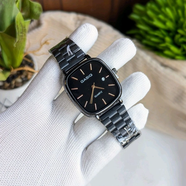 Buy 1 Get 1 Free Offer | Most Demanded Gasiq Quartz Movement Watch With High Quality Strap Best finishing Body & Case