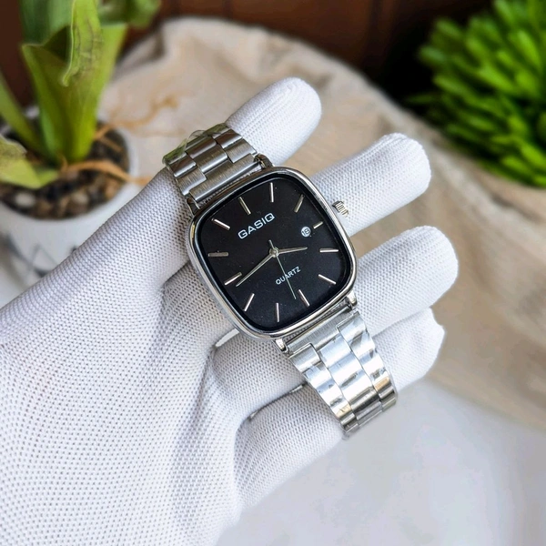 Buy 1 Get 1 Free Offer | Most Demanded Gasiq Quartz Movement Watch With High Quality Strap Best finishing Body & Case