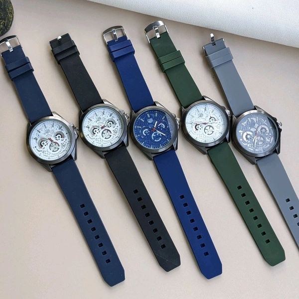 Buy 1 Get 1 Free T4G Analog Quartz Movement Collection With High Quality Strap Best Finishing Body & Case