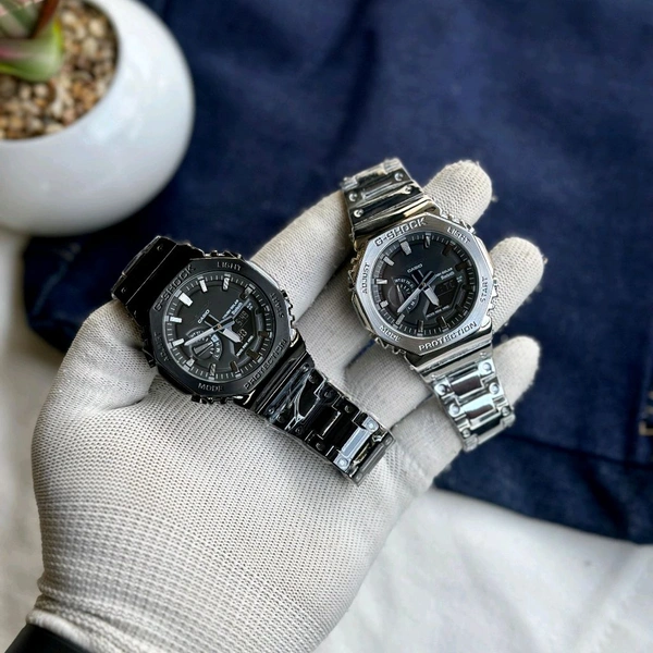 Most Demanded Analog And Digital GM2100 Top Quality With Metal Body | AutoLight, World time And Day Chronograph Working