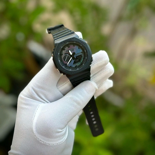 Most Demanded Analog Gm2100 Working Day Chronograph, AutoLight, World Time For Men