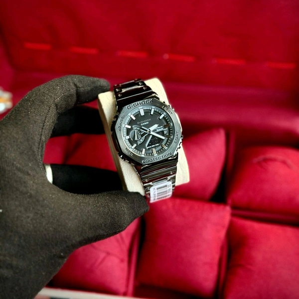 Most Demanded Analog And Digital GM2100 Top Quality With Metal Body | AutoLight, World time And Day Chronograph Working 
