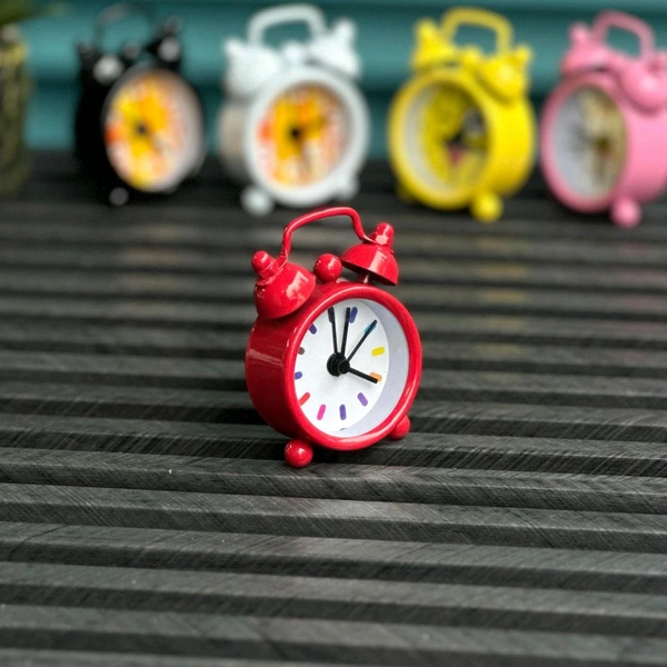 Mini Twin Bell Alarm Clocks – Cute Looks, Loud Wake-Ups