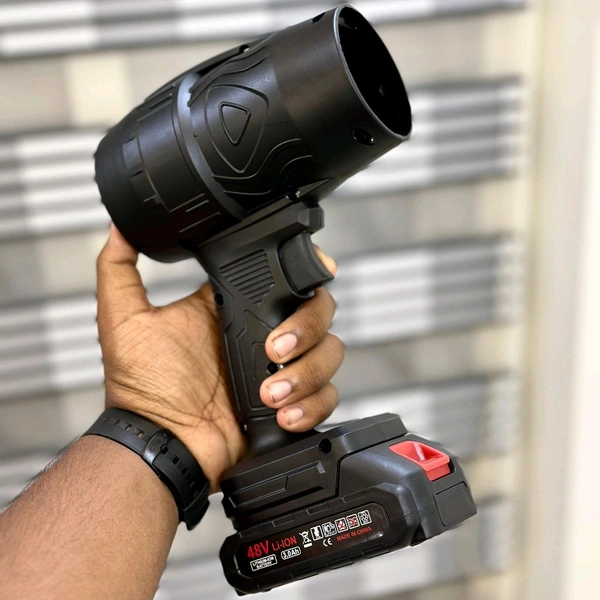 Violent Fan 48V Cordless Air Blower – 35000PA Powerful Suction – Single Battery Model