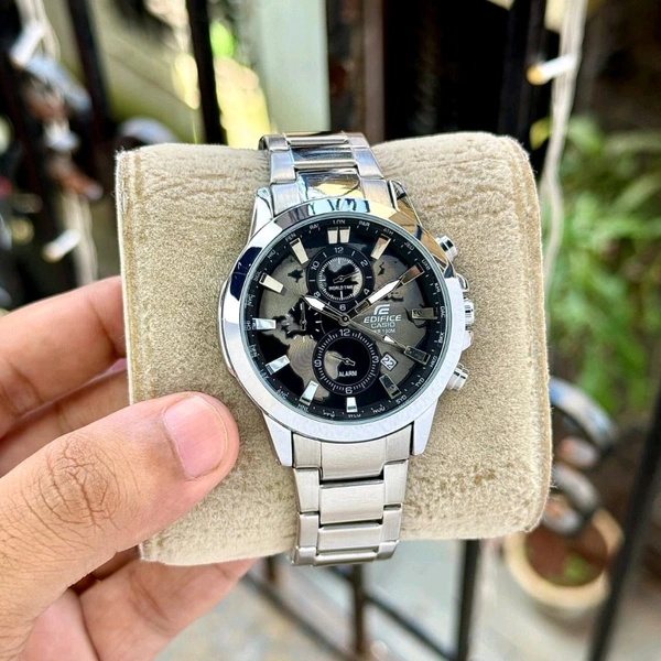 Analog EFR 303 World Map ⁠Powerful Hi-End Quartz Chronograph Machinery Watch For Men