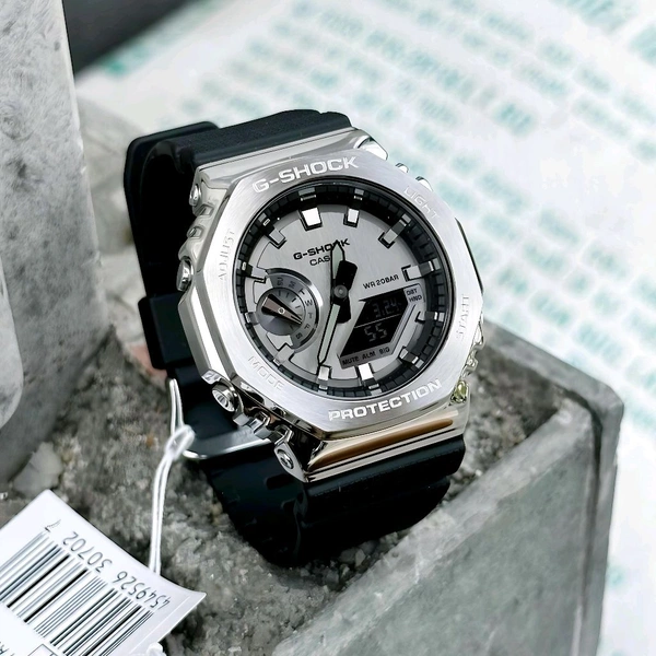 Most Demanded Analog GBM-2100B-7A Working Day Chronograph, AutoLight, World Time For Men