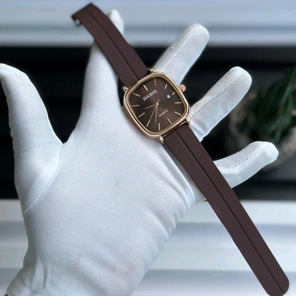 Buy 1 Get 1 Free Offer | Most Demanded Gasiq Quartz Movement Watch With High Quality Strap Best finishing Body & Case