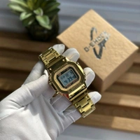 Most Demanded Digital High Quality Watch With High Quality Strap Best finishing Body & Case - Gold