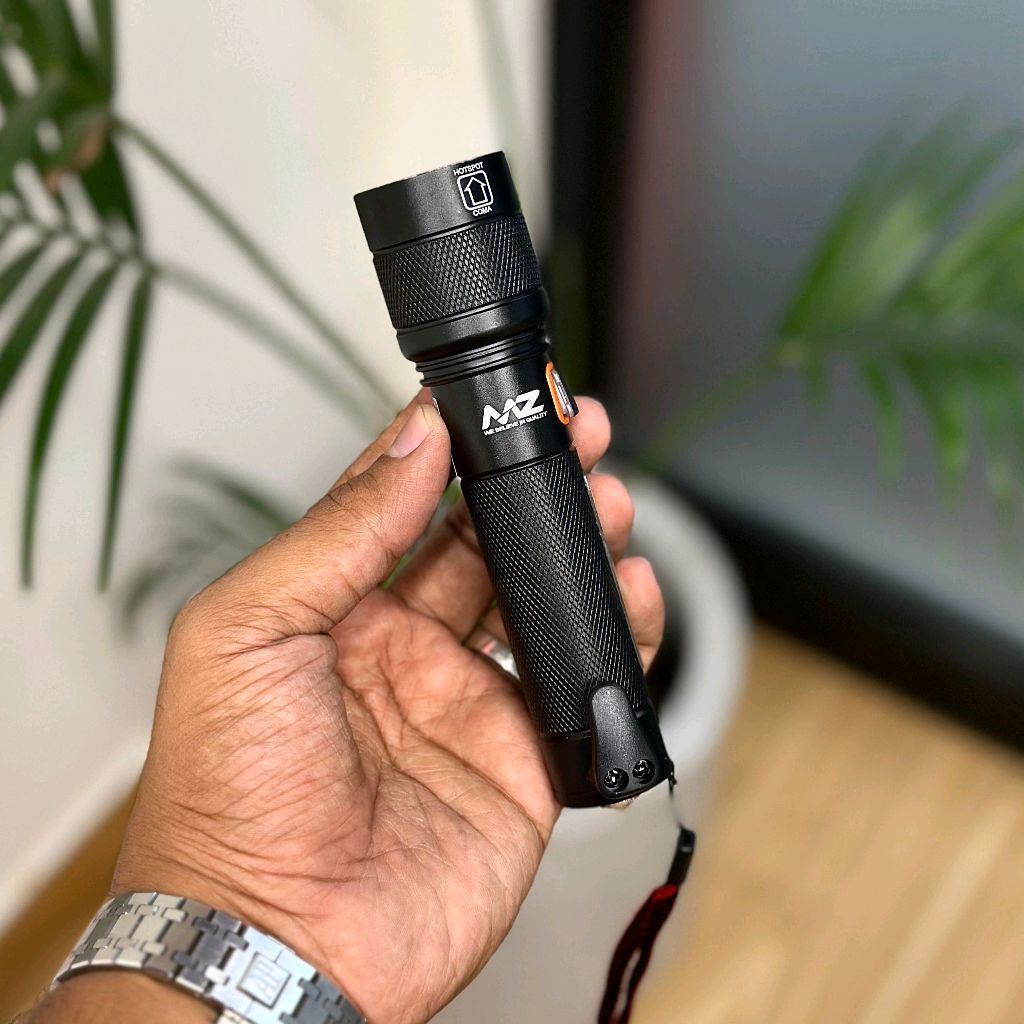 MZ M987 Multi-Functional Car Flashlight | 80W+30W COB LED