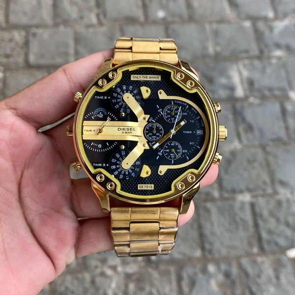 Analog Big Size Original Quartz Chronograph Machinery Watch