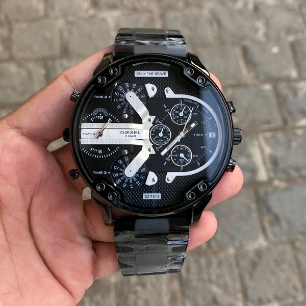 Analog Big Size Original Quartz Chronograph Machinery Watch