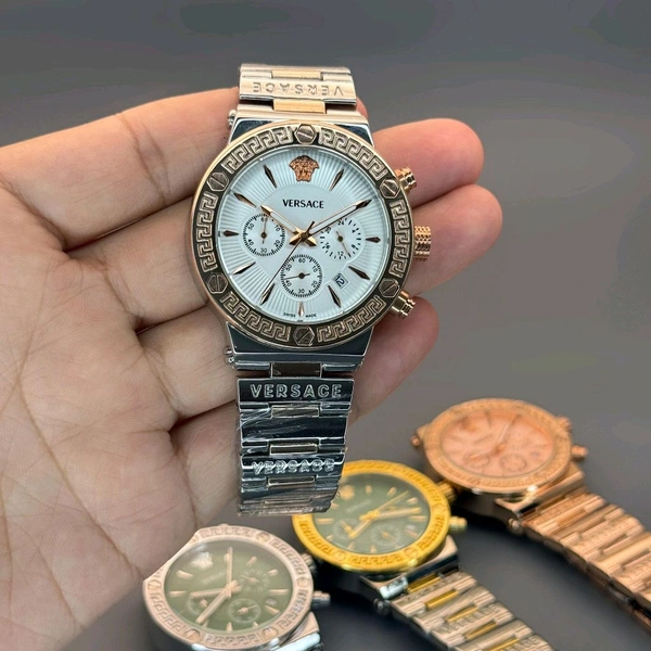 Analog Greca Logo Mens Watch