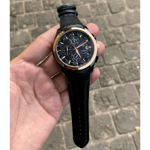 Analog 1853 Chronograph Top Quality Collection With Analog Brand Print Easy Operated Lock