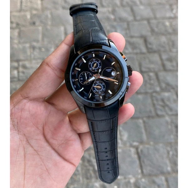 Analog 1853 Chronograph Top Quality Collection With Analog Brand Print Easy Operated Lock