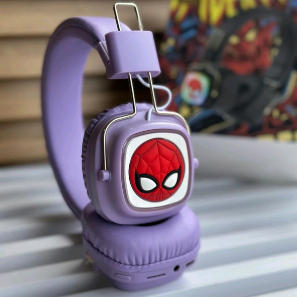 Cute RGB Cartoon Wireless Headphones – AH-816 Series. Wireless High Fidelity Sound Quality, Volume Control Ear Hanging Earphones