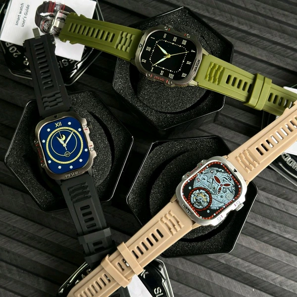 Rugged HD Smartwatch – Outdoor Edition | Style Meets Utility With Bluetooth Calling