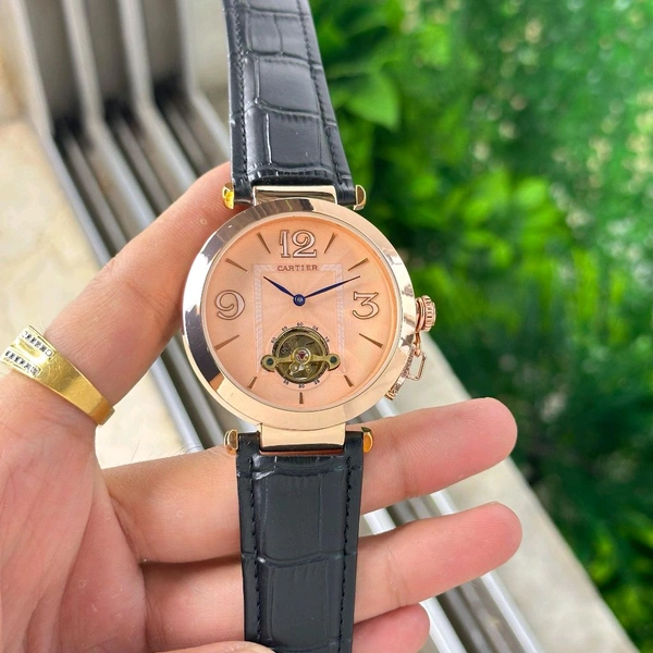 Analog Rotating Tourbillon Guaranteed orignal Japanese Automatic Machinery Watch