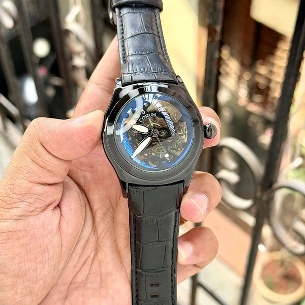 Analog Rotating Tourbillon Pendulum Charge Japanese Automatic Movement Watch Collection