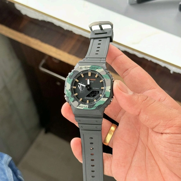 Most Demanded Analog GBM-2110 Working Day Chronograph, AutoLight, World Time For Men