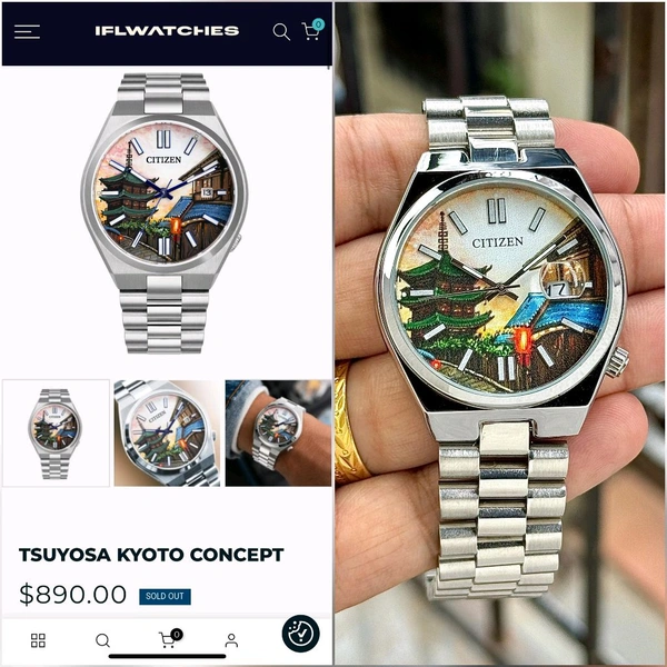 Another Conceptual Limited Edition Time is Money – Quartz Movement Watch