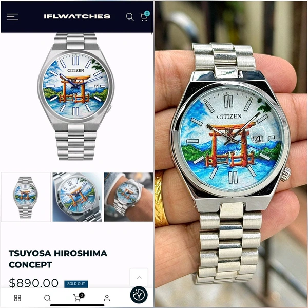 Another Conceptual Limited Edition Time is Money – Quartz Movement Watch