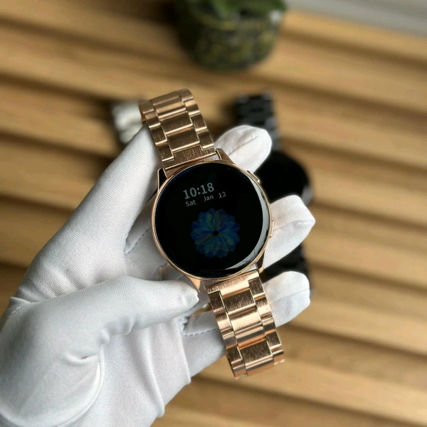 Active 2 Best Quality Smartwatch | 2.5D Curve HD Screen Full Touch Upto 1*2 days Battery Backup | Dual Strap 