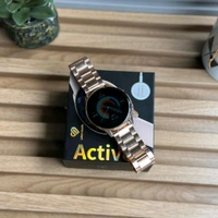Active 2 Best Quality Smartwatch | 2.5D Curve HD Screen Full Touch Upto 1*2 days Battery Backup | Dual Strap - Copper