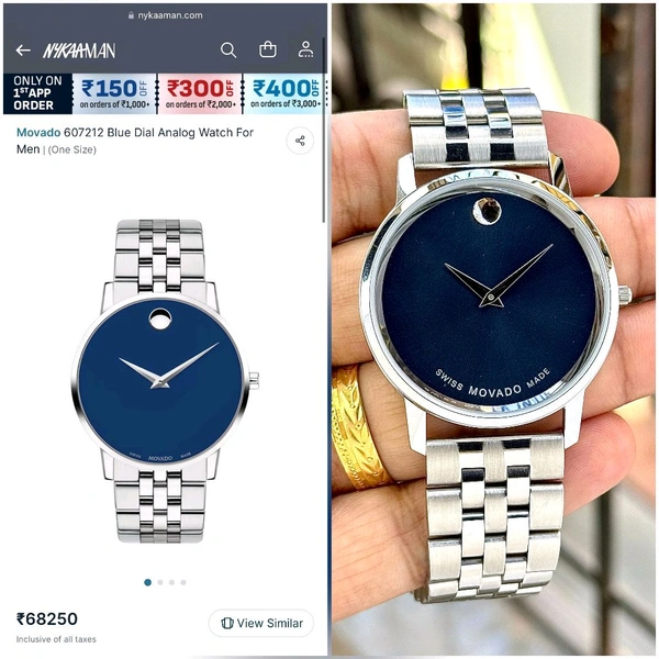 Analog Museum Classic Series Swiss-Made Quartz Movement Watch