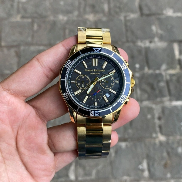 Analog AX1958 Exchange Chronograph High Quality & Reliable Quartz Chronograph Machinery Watch