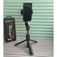 Q08 3-in-1 Gimbal Stabilizer with Selfie Stick & Tripod | Smart Anti-Shake, Bluetooth Control, 360° Rotation – Compatible with Android & iOS
