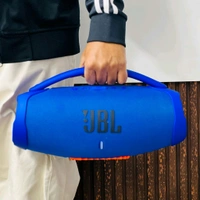 Boombox 3 Wireless Bluetooth Speaker With Rbg Light | Powerful Sound Quality With Heavy Bass | Lights Sync With Music
- Mix Color